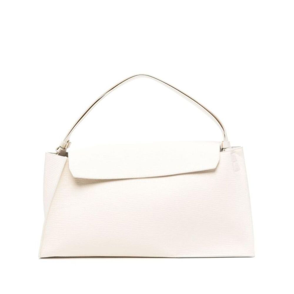 STUDIO NICHOLSON Women's Textured Shoulder Bag Women WHITE Shoulder Bags